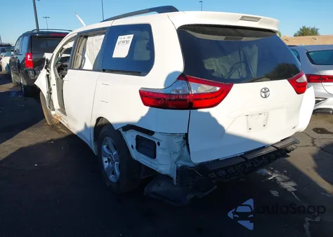2017 Toyota Sienna Le 8 Passenger from USA, damaged, VIN 5TDKZ3DC6HS813226